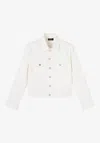 A.p.c. A. P.c. Dion Jacket 42 White In Multi