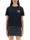 Apc A.p.c. Body Disco Crewneck T-shirt In Black