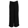 A.p.c. A. P.c. Drawstring Pants In Black Polyester In Black