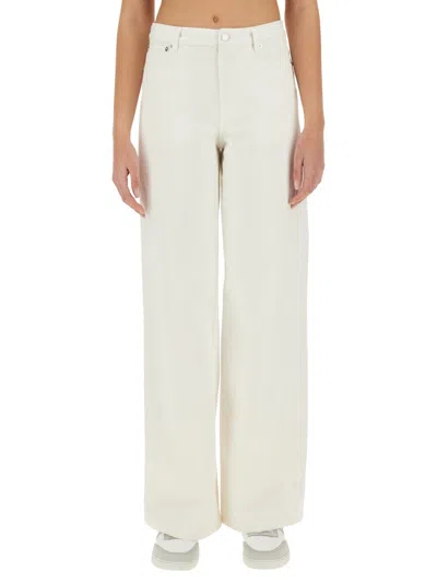 A.p.c. A. P.c. Elisabeth High-rise Cotton Jeans In White