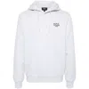A.p.c. Light Grey Pullover Hoodie With Drawstring Detail In Gray
