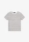 A.p.c. A. P.c. Essential Linen T-shirt In Marron