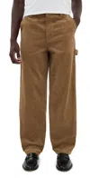 Apc A. P.c. Fergus Corduroy Pants Caa Brown In Brown