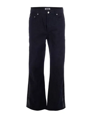 A.p.c. A. P.c. Flared High-waist Jeans In Iai Indigo