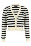Apc Gaelle Cardigan In Blue