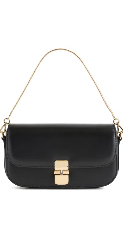 Apc Grace Baguette Bag In Black