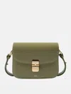 Apc A.p.c. Grace Logo Printed Small Shoulder Bag