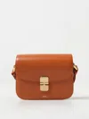 Apc A. P.c. Grace Leather Bag In Beige
