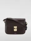 Apc A. P.c. Grace Leather Bag In Burnt