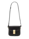 A.p.c. A. P.c. Grace Mini Bag - Smooth Leather In Black