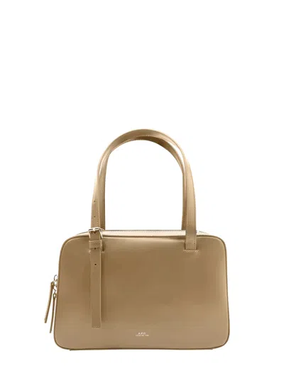 A.p.c. A. P.c. Grace Shoulder Bag In Brown