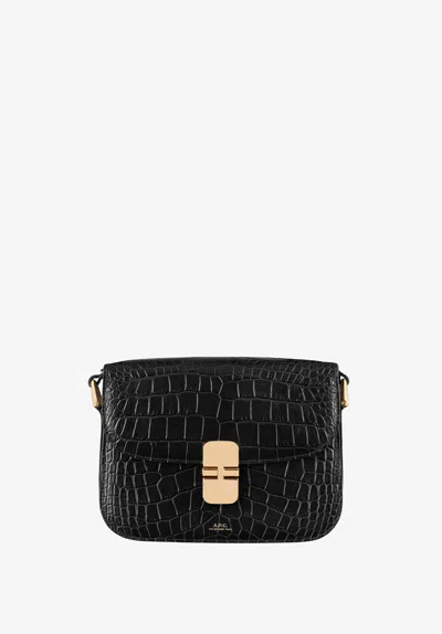 A.p.c. A. P.c. Grace Small Bag One Size Black