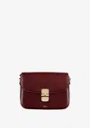 A.p.c. A. P.c. Grace Small Bag One Size Black In Black
