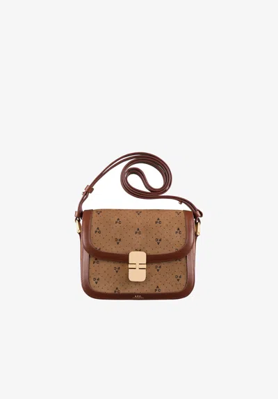 A.p.c. A. P.c. Grace Small Bag One Size Brown