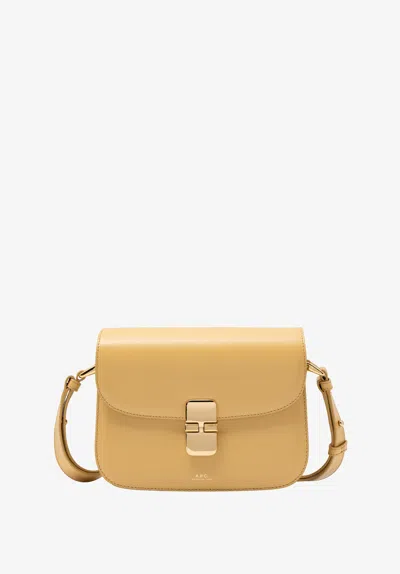 A.p.c. A. P.c. Grace Small Bag One Size Yellow