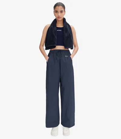 A.p.c. A. P.c. Haze Pants Womens Xs Navy Blue