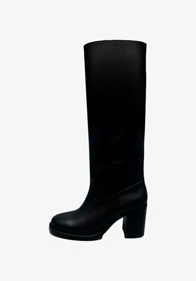 A.p.c. A. P.c. High Boots Us 5 Black