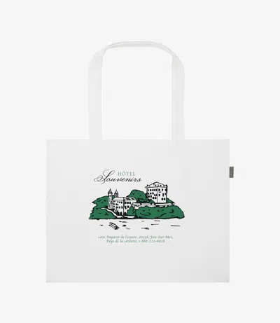 A.p.c. A. P.c. Hotel Jjjjound Tote Bag One Size White