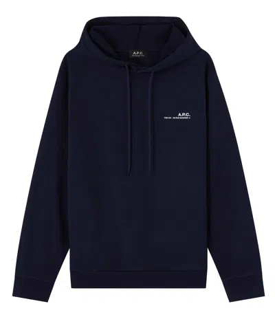 A.p.c. A. P.c. Item H Hoodie M Navy Blue