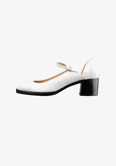 A.p.c. A. P.c. Jade Mary Janes Us 7 White