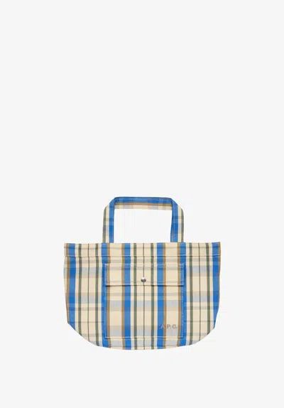 A.p.c. A. P.c. Jade Tote Bag One Size Ecru