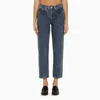 Apc A.p.c. Blue Le Jean Cropped Jeans In Blue