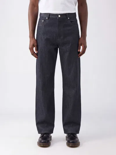 A.p.c. A. P.c. Jeans Men Color Indigo In Gray