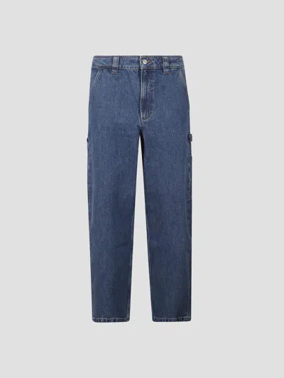 A.p.c. A. P.c. Jeans - Vintage-inspired Stanen Fergus Fit In Indigo Delave