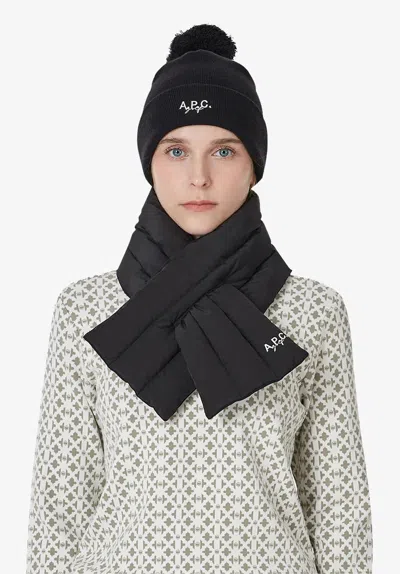 A.p.c. A. P.c. Jordan Beanie One Size Black