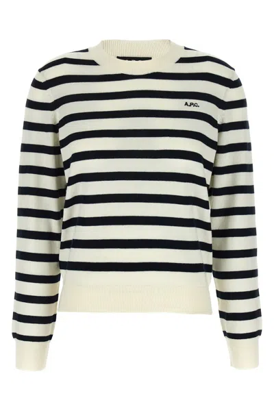 Apc A. P.c. 'josepha' Sweater In Blue