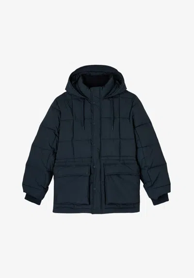 A.p.c. A. P.c. Joshy Blouson Jacket In Blue