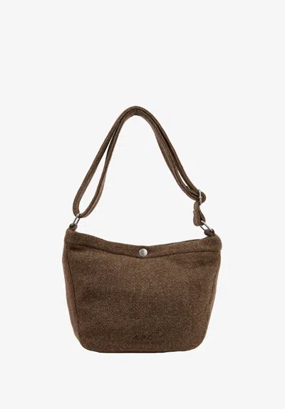 A.p.c. A. P.c. Journal Small Satchel One Size Brown