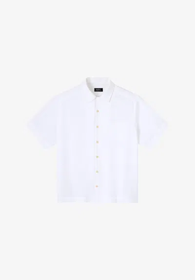 A.p.c. A. P.c. Jude Short-sleeve Shirt Xxl White