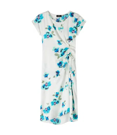 A.p.c. A. P.c. Juniper Dress 40 Off White