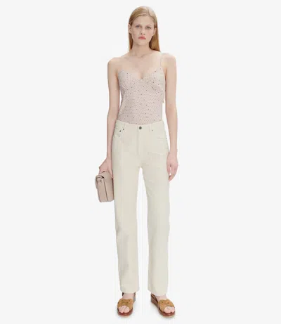A.p.c. A. P.c. Kylie Jeans 28 Ecru In Brown