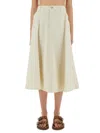Apc A.p.c. "laurie" Skirt In White