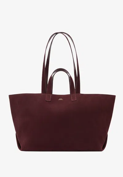 A.p.c. A. P.c. Le Drummer Bag One Size Burgundy