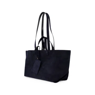 A.p.c. A. P.c. Le Drummer Suede Shoulder Bag In Purple