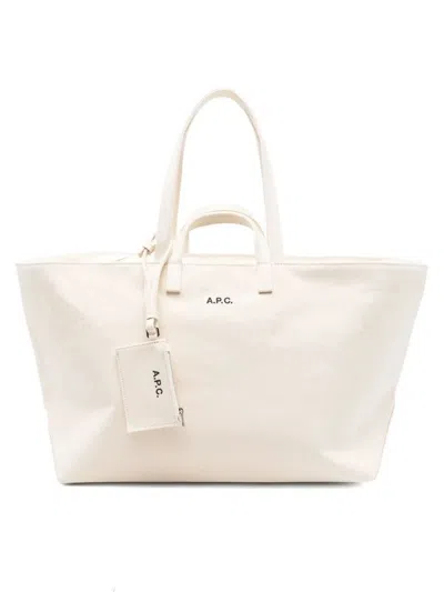 APC A. P.C. "LE DRUMMER TOILE" TOTE BAG,1311052