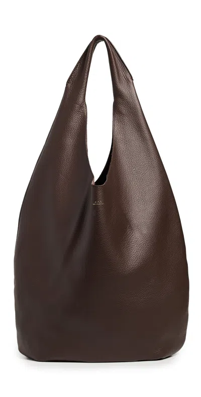 Apc A. P.c. Le Neige Hobo Bag Cav Tonka In Brown