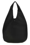 Apc Leather Slouchy Single Handle Shoulder Bag In Black