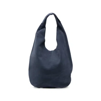 A.p.c. A. P.c. Le Neige Suede Shoulder Bag In Black