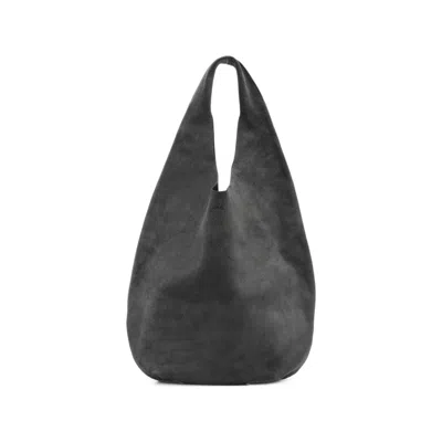 A.p.c. A. P.c. Le Neige Suede Shoulder Bag In Grey