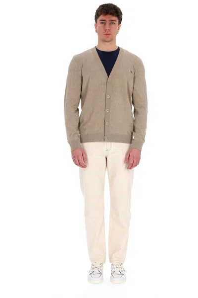 A.p.c. A. P.c. Lightweight Knit Sweater For Men In Brown