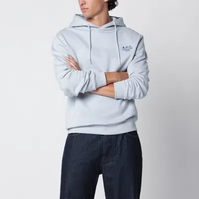 A.p.c. A. P.c. Logo-embroidered Pullover Hoodie In Multi