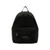 A.p.c. A. P.c. Logo-print Backpack In Black