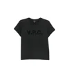 A.p.c. A. P.c. Logo-print T-shirt In Black