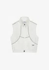 A.p.c. A. P.c. Lydia Windbreaker M Ivory In Multi
