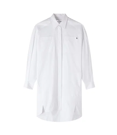 A.p.c. A. P.c. Madame De Rivoli Dress 38 White