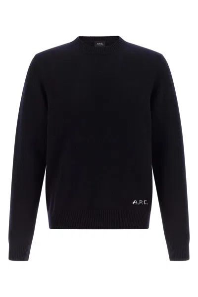 A.p.c. A. P.c. Maglia 'edmond' In Blue